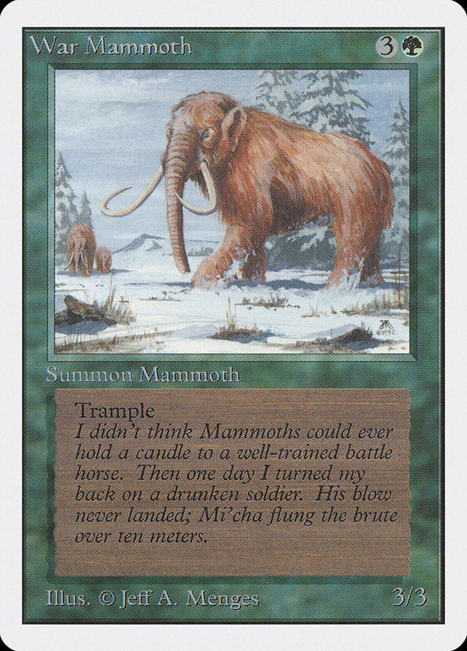 War Mammoth [Unlimited Edition]-1