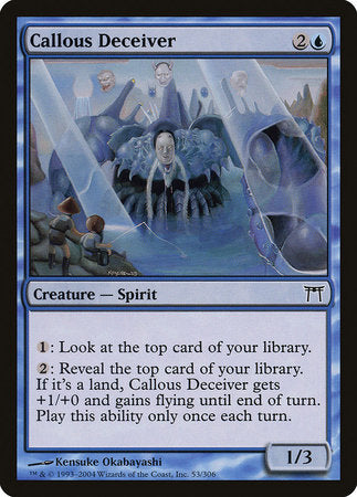 Callous Deceiver [Champions of Kamigawa]-1