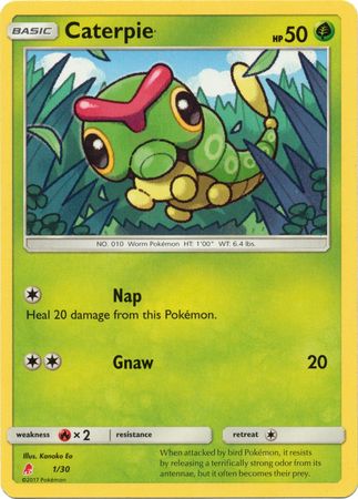 Caterpie (1/30) [Sun & Moon: Trainer Kit - Lycanroc]-1
