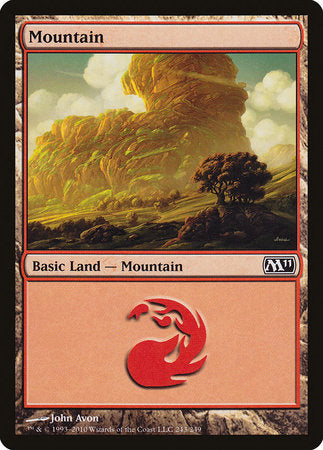 Mountain (243) [Magic 2011]-1