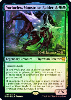 Vorinclex, Monstrous Raider [Kaldheim Prerelease Promos]-1