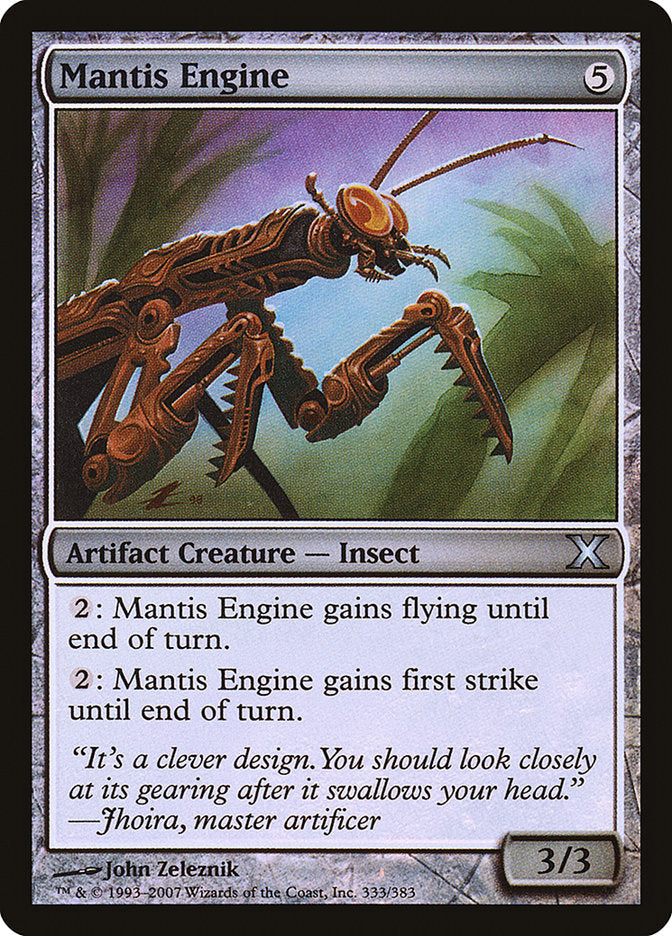 Mantis Engine (Premium Foil) [Tenth Edition]-1