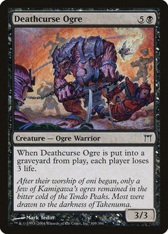 Deathcurse Ogre [Champions of Kamigawa]-1