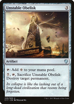 Unstable Obelisk [Commander 2017]-1