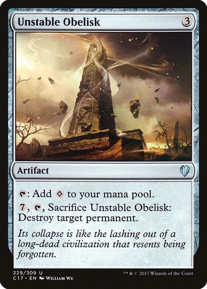 Unstable Obelisk [Commander 2017]-1