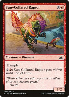 Sun-Collared Raptor [Rivals of Ixalan]-1