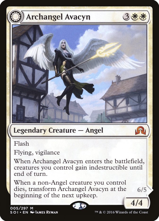 Archangel Avacyn // Avacyn, the Purifier [Shadows over Innistrad]-1