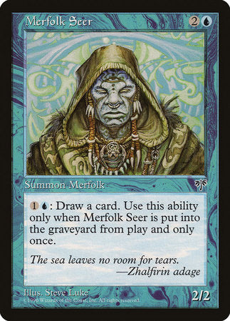 Merfolk Seer [Mirage]-1
