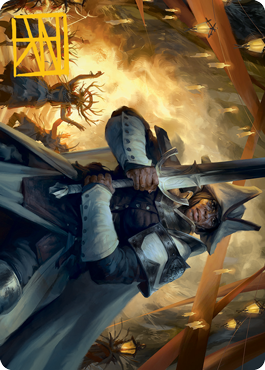 Ritual Guardian Art Card (Gold-Stamped Signature) [Innistrad: Midnight Hunt Art Series]-1