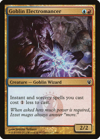 Goblin Electromancer [Duel Decks: Izzet vs. Golgari]-1