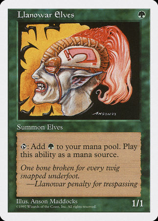 Llanowar Elves [Fifth Edition]-1