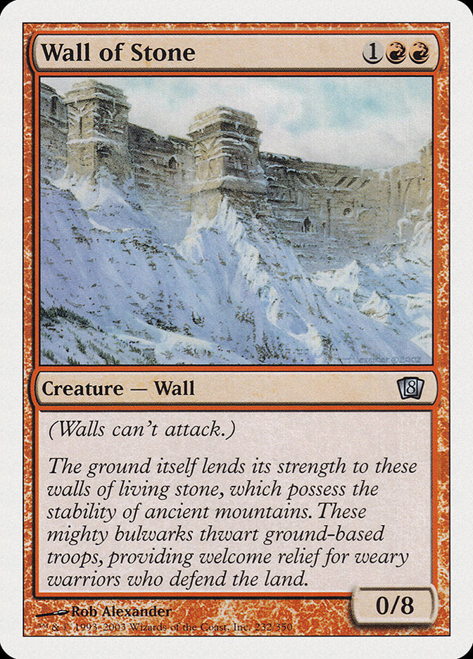 Wall of Stone [Eighth Edition]-1