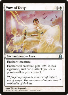 Vow of Duty [Commander 2011]-1