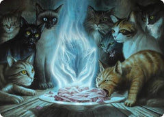 Can't Stay Away Art Card [Innistrad: Midnight Hunt Art Series]-1