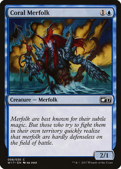 Coral Merfolk [Welcome Deck 2017]-1