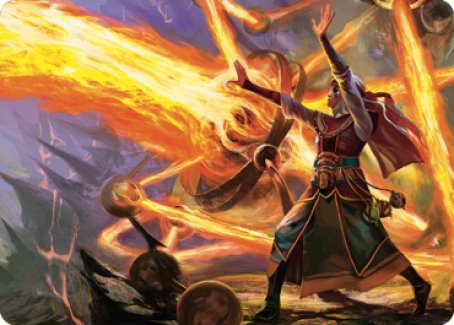 Ghitu Amplifier Art Card [Dominaria United Art Series]-1