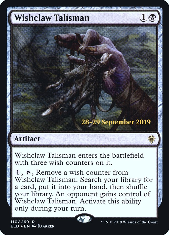 Wishclaw Talisman [Throne of Eldraine Prerelease Promos]-1