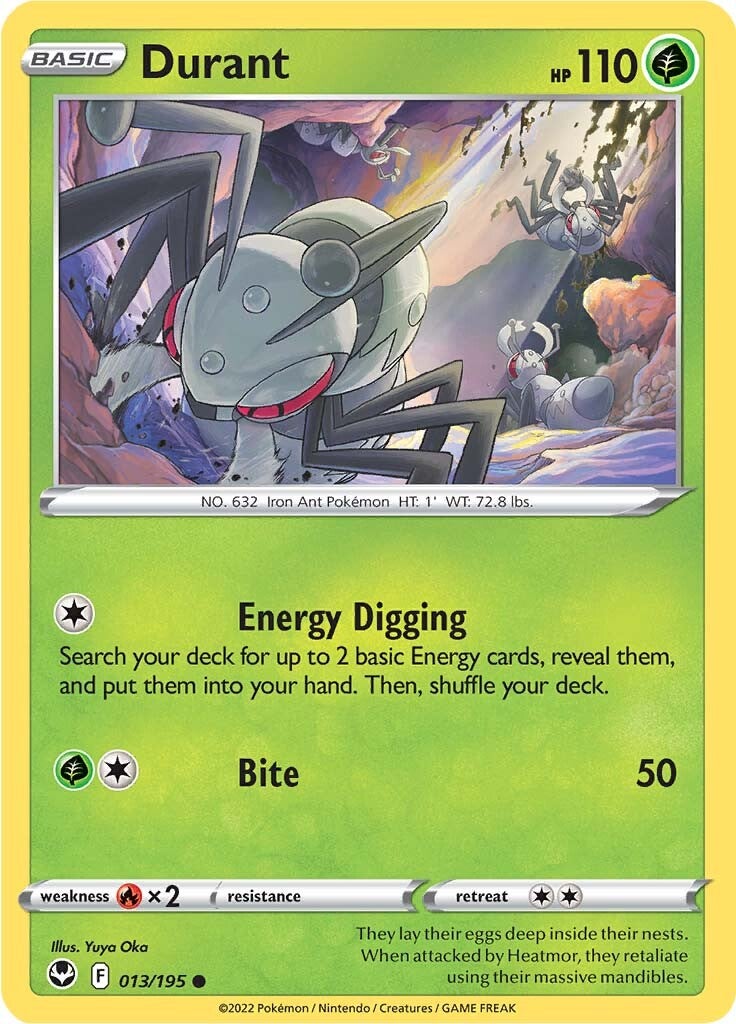 Durant (013/195) [Sword & Shield: Silver Tempest]-1