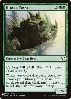 Krosan Tusker [Mystery Booster]-1