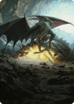 Ancient Copper Dragon Art Card (04) [Commander Legends: Battle for Baldur's Gate Art Series]-1