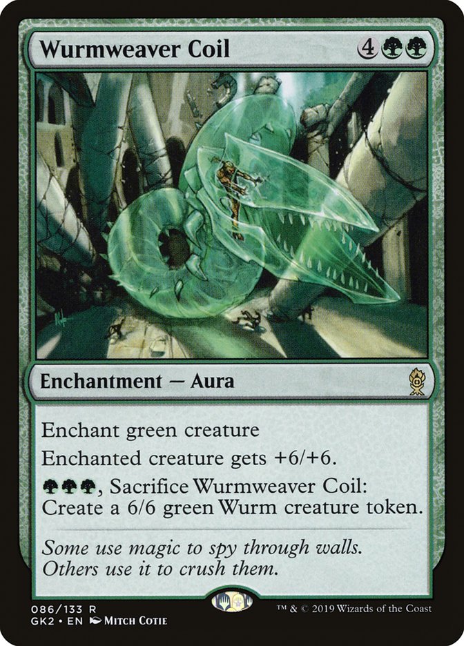 Wurmweaver Coil [Ravnica Allegiance Guild Kit]-1