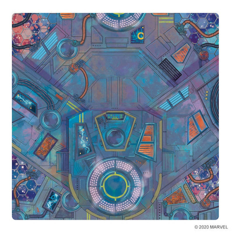 Marvel Crisis Protocol Spaceport Showdown Game Mat-1