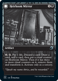 Heirloom Mirror // Inherited Fiend [Innistrad: Double Feature]-1