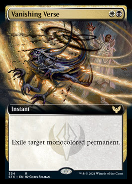 Vanishing Verse (Extended Art) [Strixhaven: School of Mages]-1