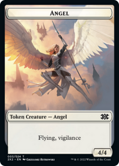 Faerie Rogue // Angel Double-Sided Token [Double Masters 2022 Tokens]-2