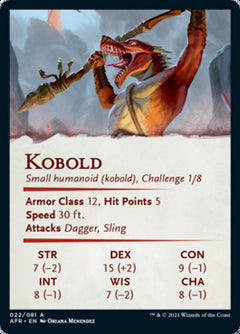 Kobold Art Card [Dungeons & Dragons: Adventures in the Forgotten Realms Art Series]-2