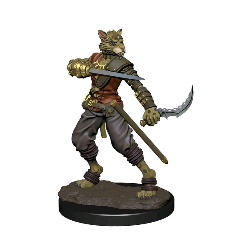 D&D Premium Painted Figures Tabaxi Rogue Male-1