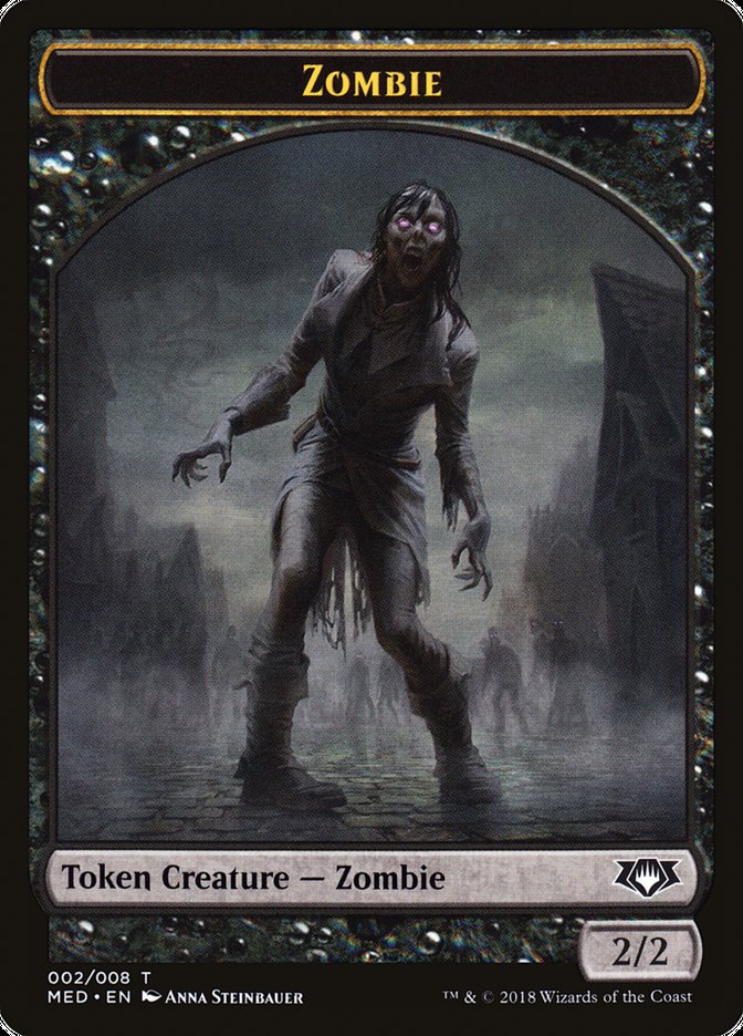 Zombie Token [Mythic Edition Tokens]-1