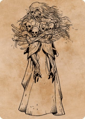 Myrkul, Lord of Bones Art Card (73) [Commander Legends: Battle for Baldur's Gate Art Series]-1
