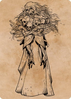 Myrkul, Lord of Bones Art Card (73) [Commander Legends: Battle for Baldur's Gate Art Series]-1