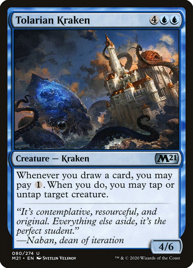 Tolarian Kraken [Core Set 2021]-1