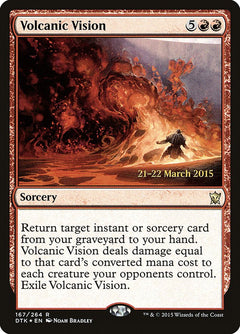 Volcanic Vision [Dragons of Tarkir Prerelease Promos]-1