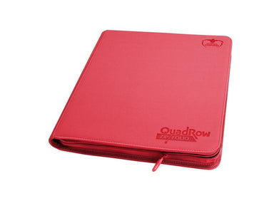 Ultimate Guard 12-Pocket QuadRow ZipFolio XenoSkin Red Folder