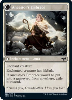 Kindly Ancestor // Ancestor's Embrace [Innistrad: Crimson Vow]-2