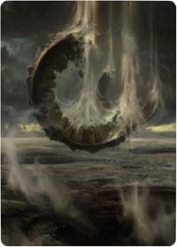 Wasteland Art Card [Zendikar Rising Art Series]-1