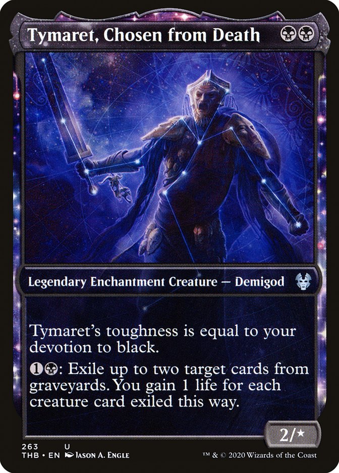 Tymaret, Chosen from Death (Showcase) [Theros Beyond Death]-1