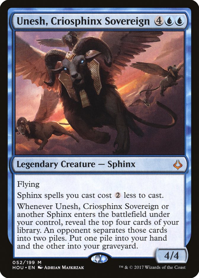 Unesh, Criosphinx Sovereign [Hour of Devastation]-1