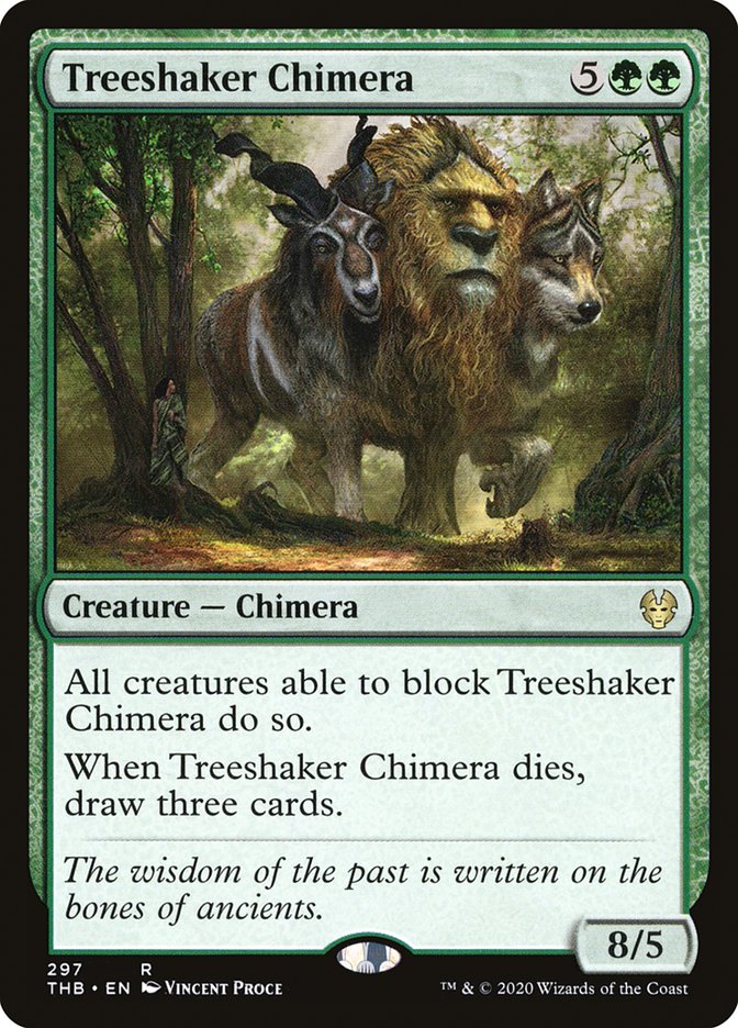 Treeshaker Chimera [Theros Beyond Death]-1