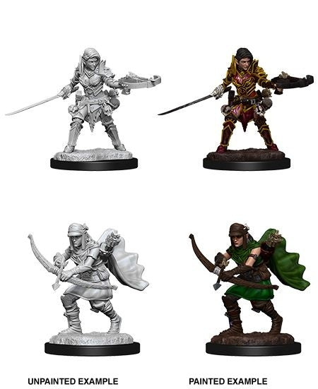 Pathfinder Battles Deep Cuts Female Half Elf Ranger-1