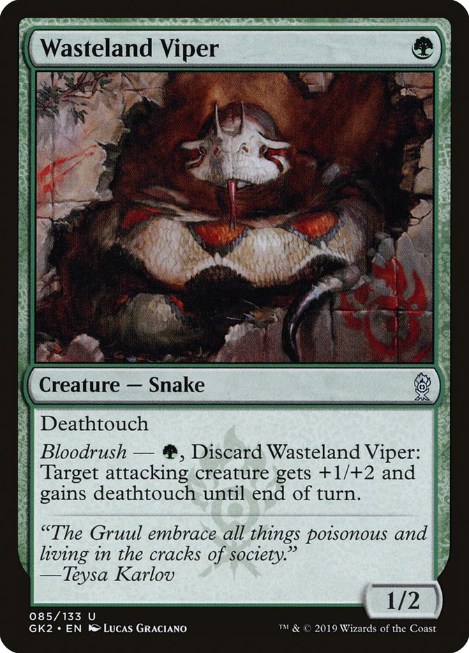 Wasteland Viper [Ravnica Allegiance Guild Kit]-1