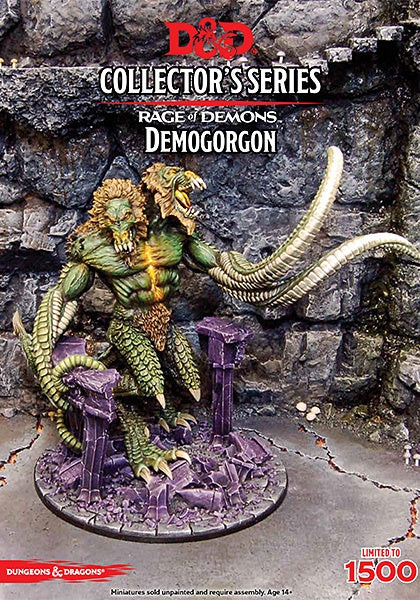 D&D Collectors Series Miniatures Rage of Demons Demon Lord Demogorgon-1