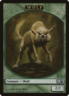 Wolf Token [Magic 2010 Tokens]-1