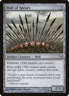 Wall of Spears [Duels of the Planeswalkers]-1