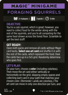 Foraging Squirrels (Magic Minigame) [Modern Horizons 2 Minigame]-1