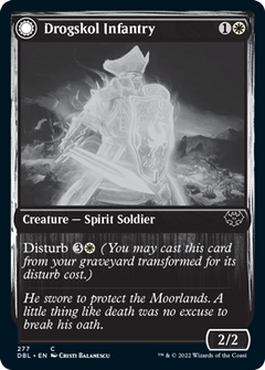 Drogskol Infantry // Drogskol Armaments [Innistrad: Double Feature]-1