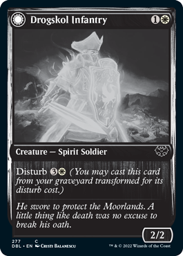 Drogskol Infantry // Drogskol Armaments [Innistrad: Double Feature]-1